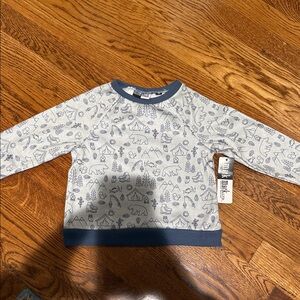 Kids' Blue and Gray Adventure Shirt